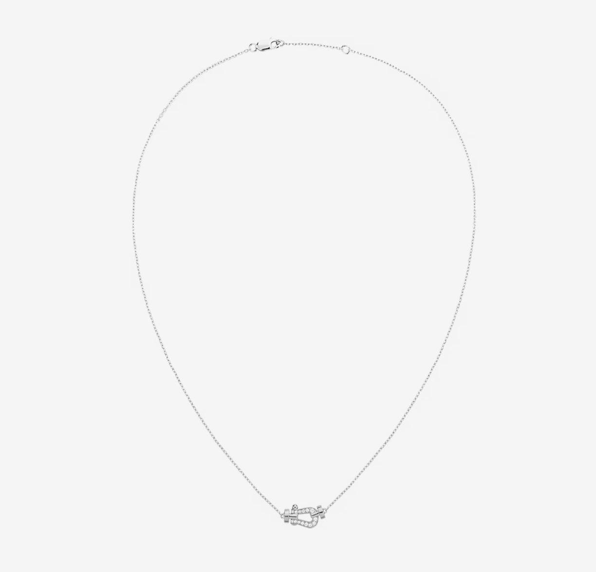 [Violet JW]FORCE 10 DIAMOND SILVER NECKLACE MINI MODEL