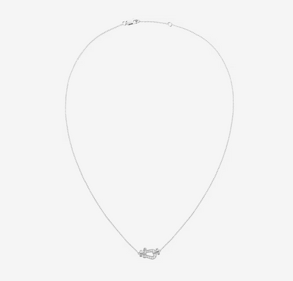 [Violet JW]FORCE 10 DIAMOND SILVER NECKLACE MINI MODEL