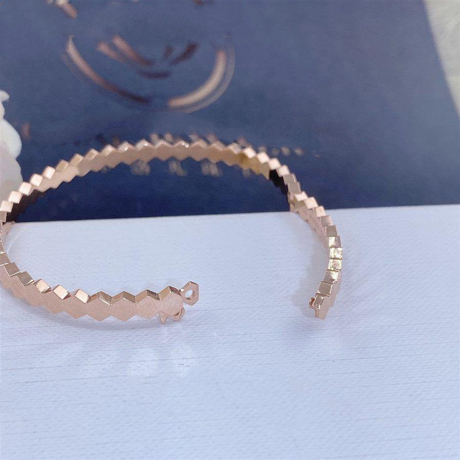 [Violet JW]BEE LOVE PINK GOLD BRACELET
