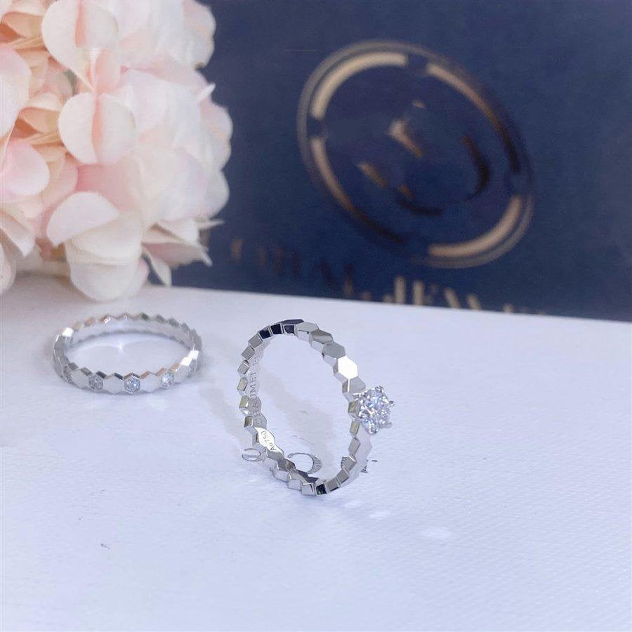 [Baslove] BIENENLIEBE RING SILBER 1 DIAMANT