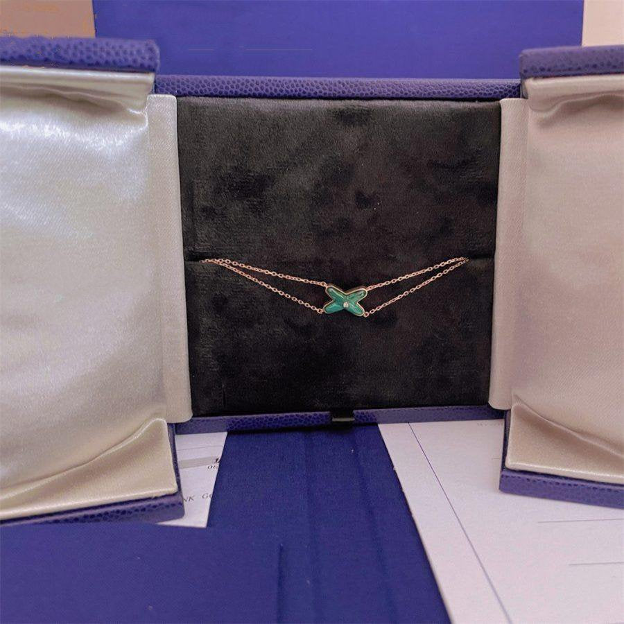 [Baslove]JEUX ARMBAND MALACHIT ROTGOLD 1 DIAMANT