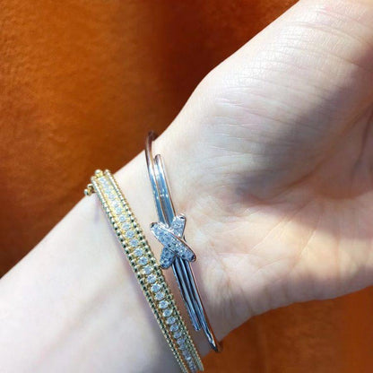 [バスラブ]JEUX DE ブレスレット シルバー ダイヤモンド