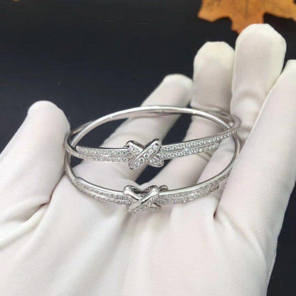 [バスラブ]JEUX DE ブレスレット ダイヤモンド シルバー