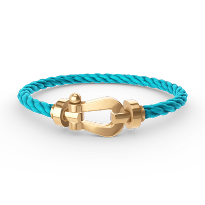 [Violet JW]FORCE LARGE HORSESHOE NO DIAMOND BRACELET GOLD