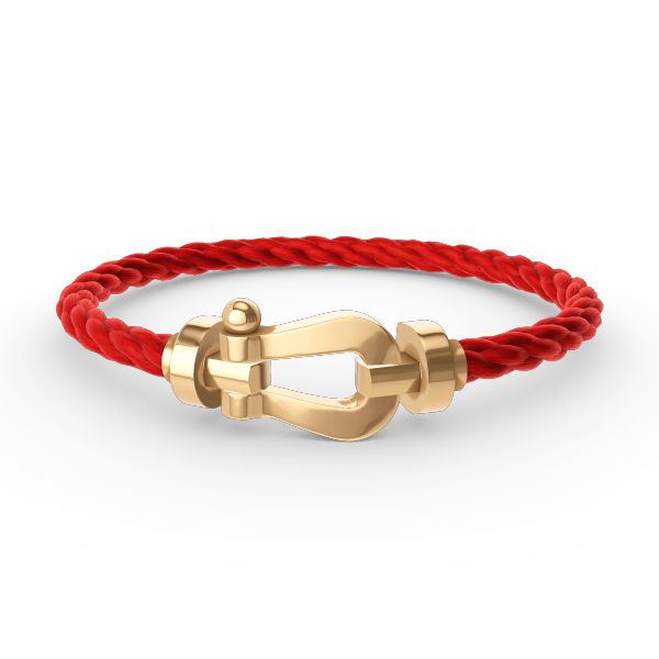 [Violet JW]FORCE LARGE HORSESHOE NO DIAMOND BRACELET GOLD