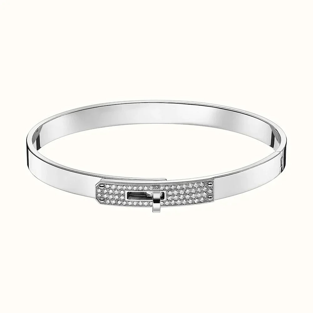 [Baslove]KELLY SILBER DIAMANT ARMBAND
