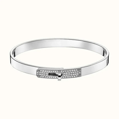 [Baslove]KELLY SILBER DIAMANT ARMBAND