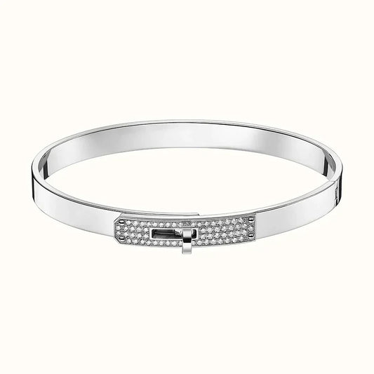 [Baslove]KELLY SILBER DIAMANT ARMBAND