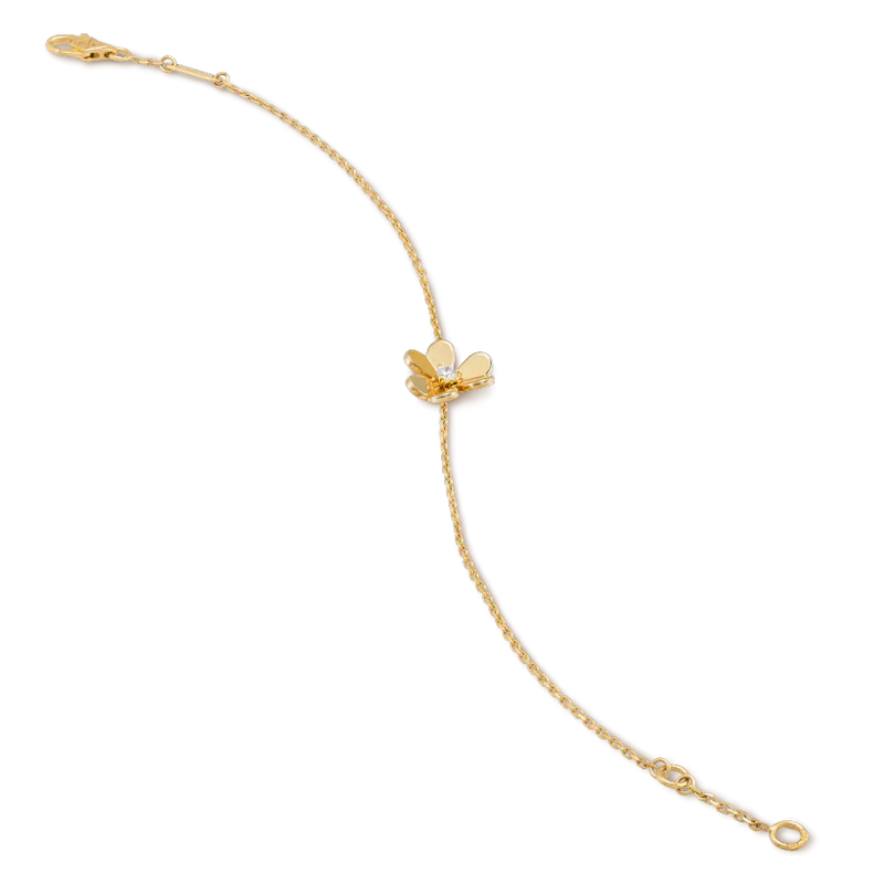 [Baslove]FRIVOLE GOLD BLUME ROSA MALACHIT ARMBAND