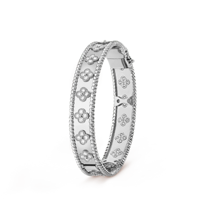 [Baslove]クローバーブレスレット 8MM ダイヤモンド