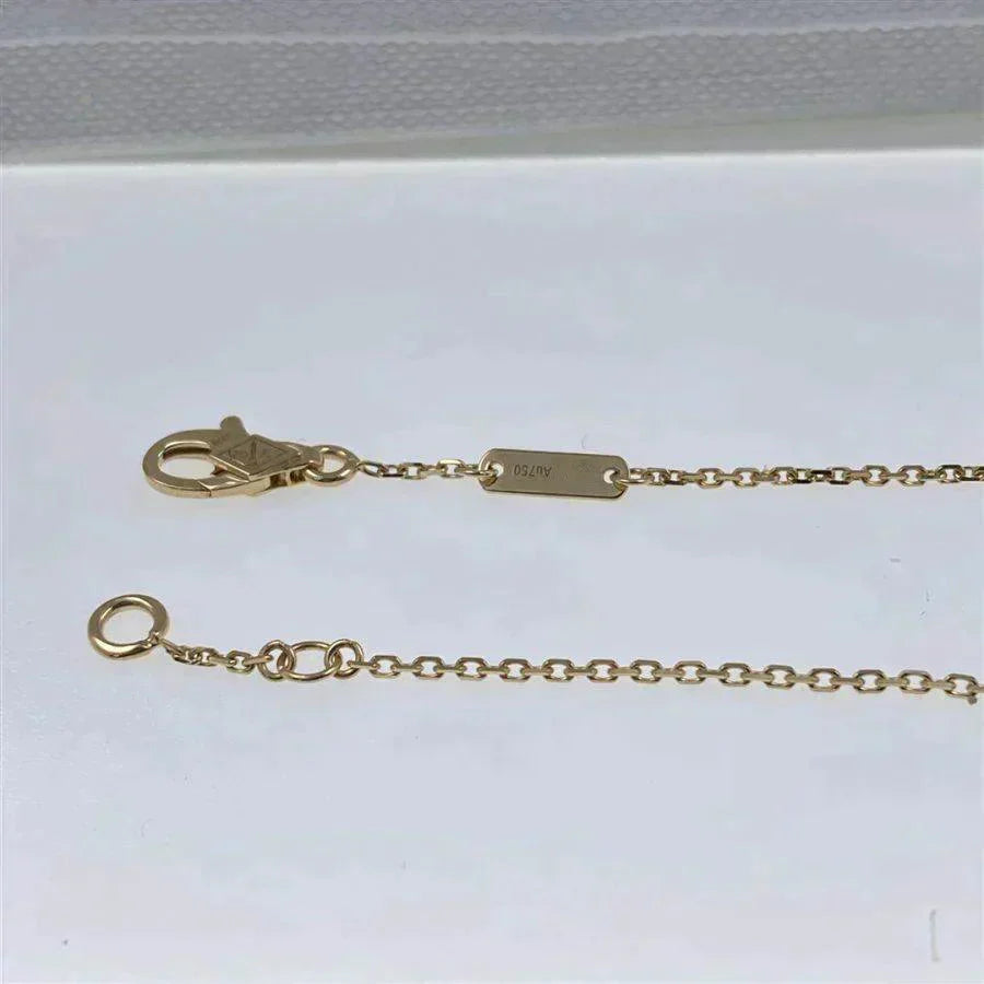 [Violet JW]CLOVER  CARNELIAN SINGLE FLOWER BRACELET