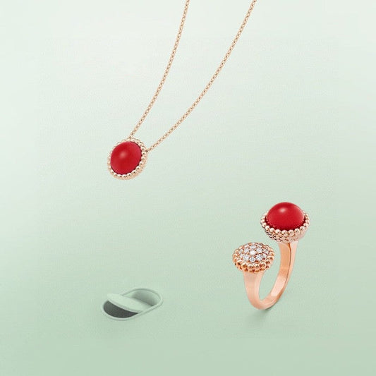 [Baslove]ペルレ クルール ダイヤモンド ローズゴールド ビトウィーン ザ フィンガーリング